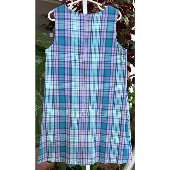 Vintage Hartstrings Girls Plaid Tartan Dress Size 7 Holiday/Valentine’s - Picture 4 of 8